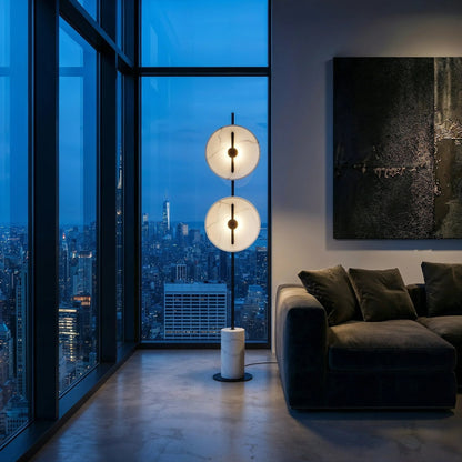 Lunar Eclipse Ceramic Floor Lamp