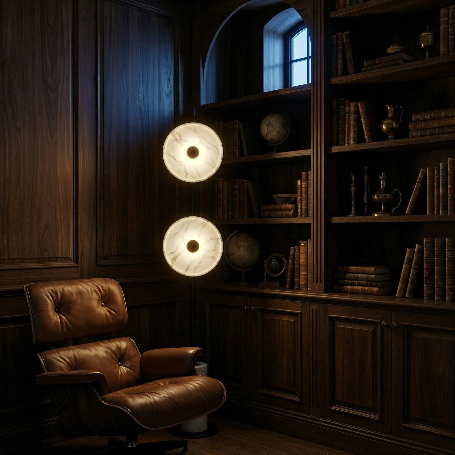 Lunar Eclipse Ceramic Floor Lamp