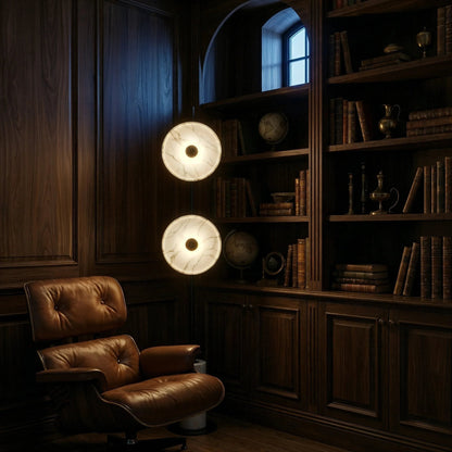 Lunar Eclipse Ceramic Floor Lamp