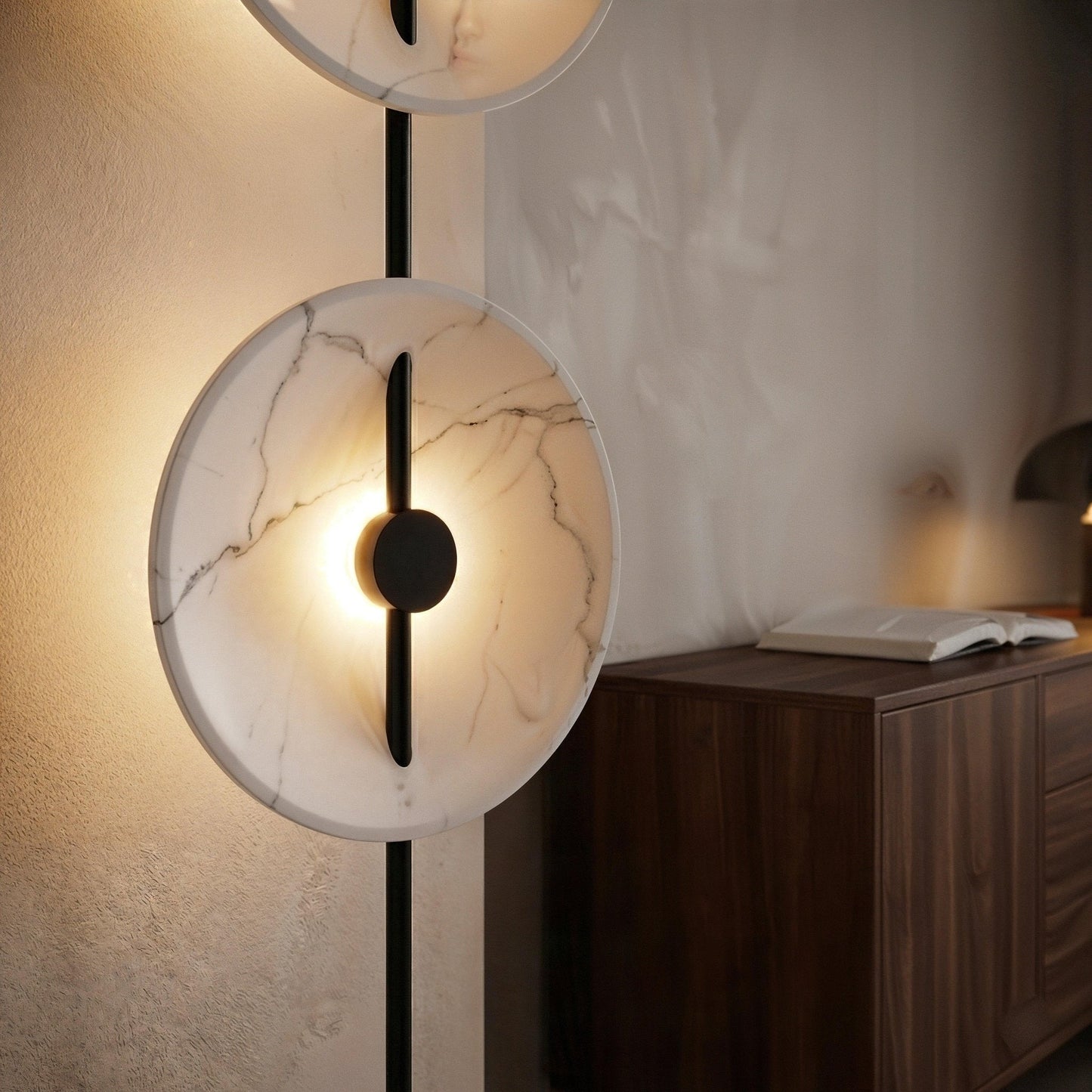 Lunar Eclipse Ceramic Floor Lamp