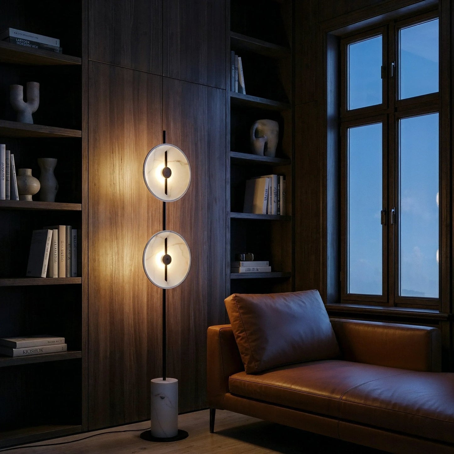Lunar Eclipse Ceramic Floor Lamp