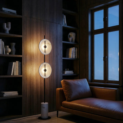 Lunar Eclipse Ceramic Floor Lamp