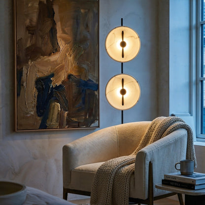 Lunar Eclipse Ceramic Floor Lamp
