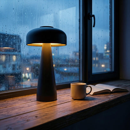 Hush Cordless Conical Lamp