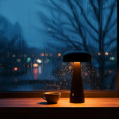Hush Cordless Conical Lamp