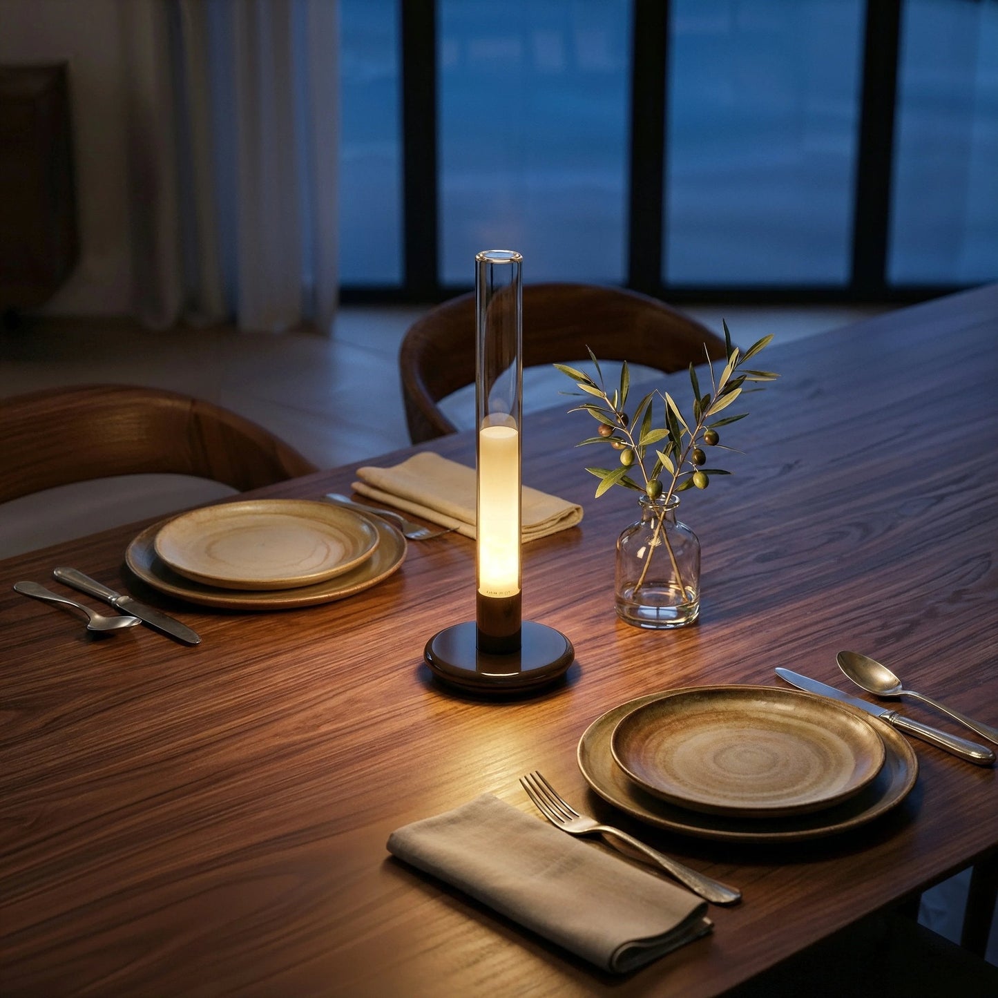 Vitra Cordless Glass Column Lamp