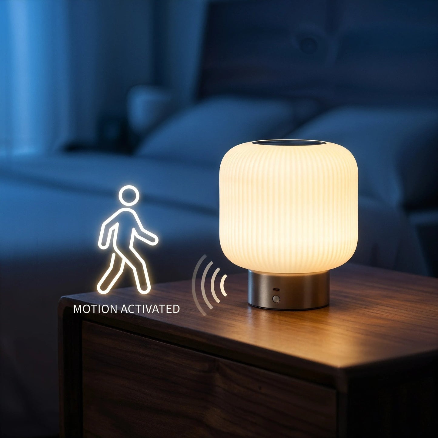 Guardian Motion Sensor Glass Lamp