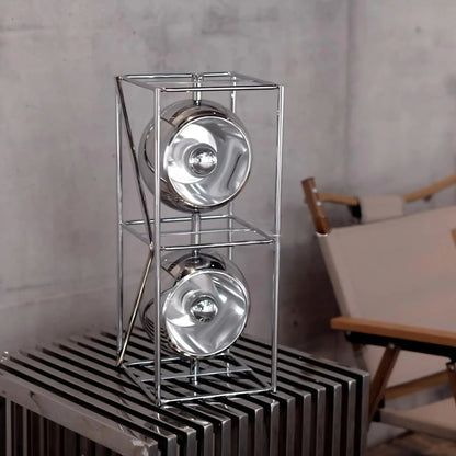 Chrome Spheres Table Lamp