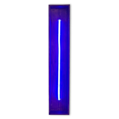 Redwood Radiance Lamp | Tall LED Strip Wooden Lamp