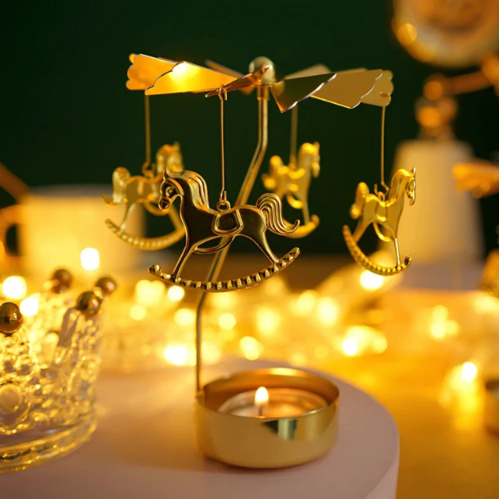 FlickerWaltz™ Candle Carousel