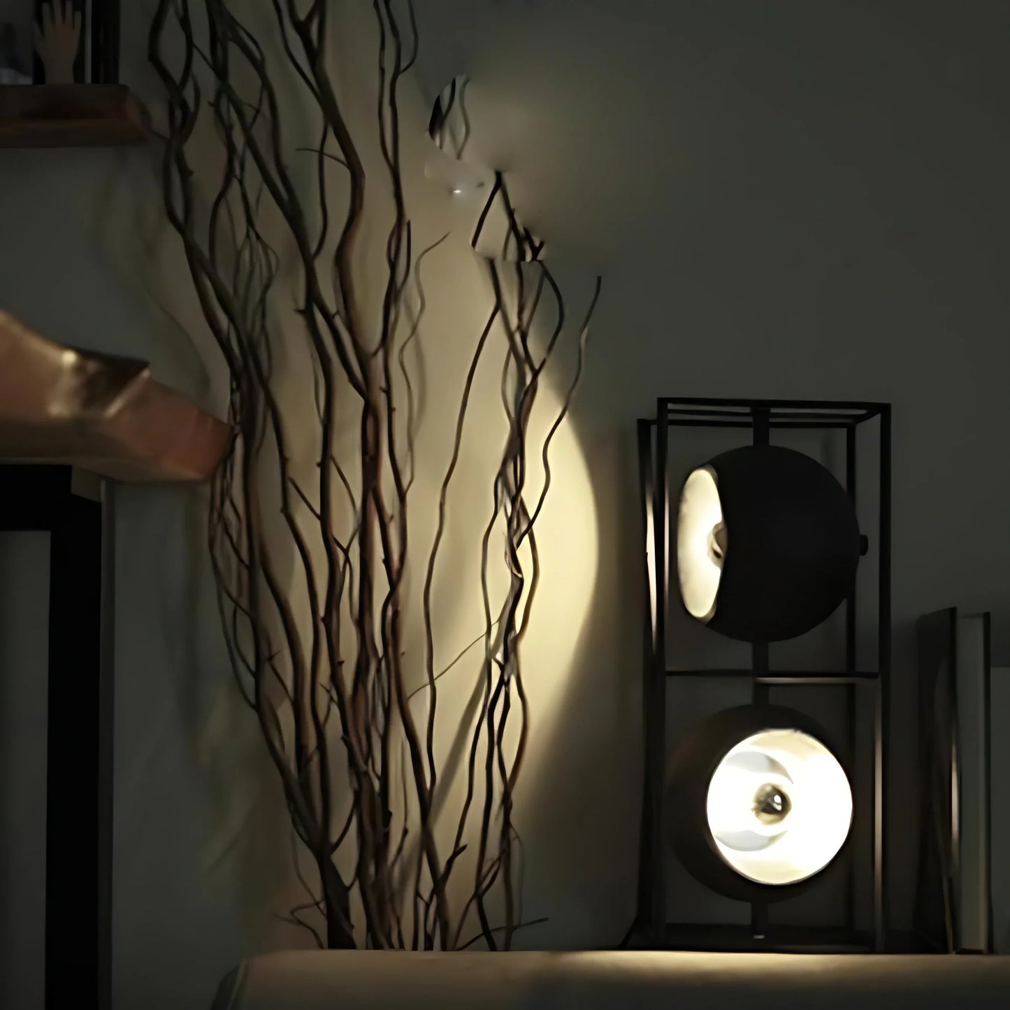 Chrome Spheres Table Lamp