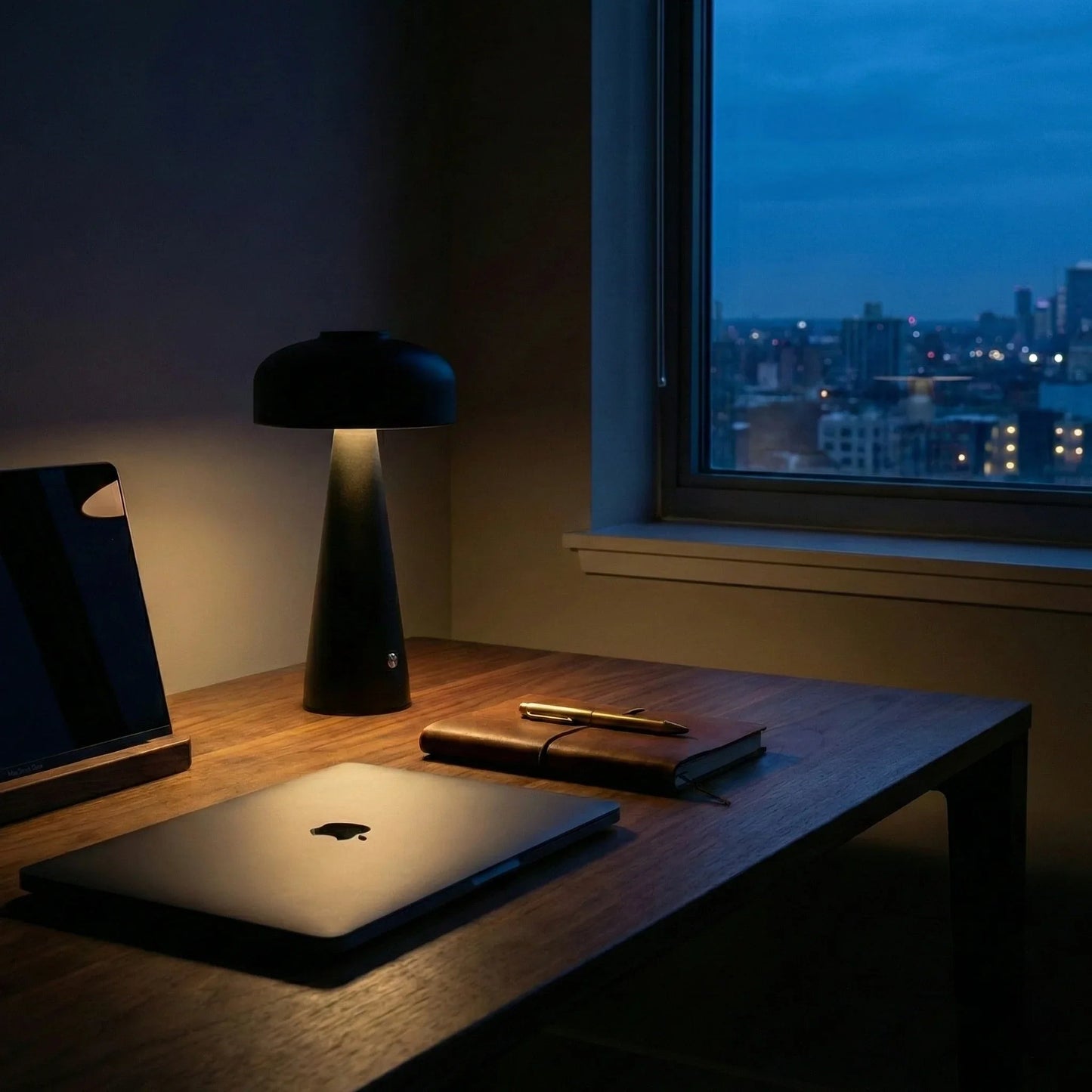 Hush Cordless Conical Lamp