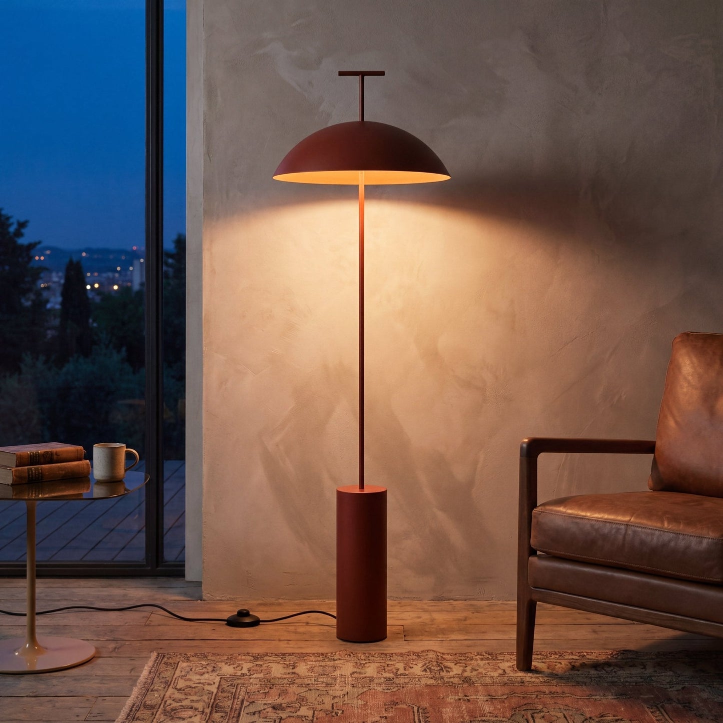Lumi Nordic Dome Floor Lamp