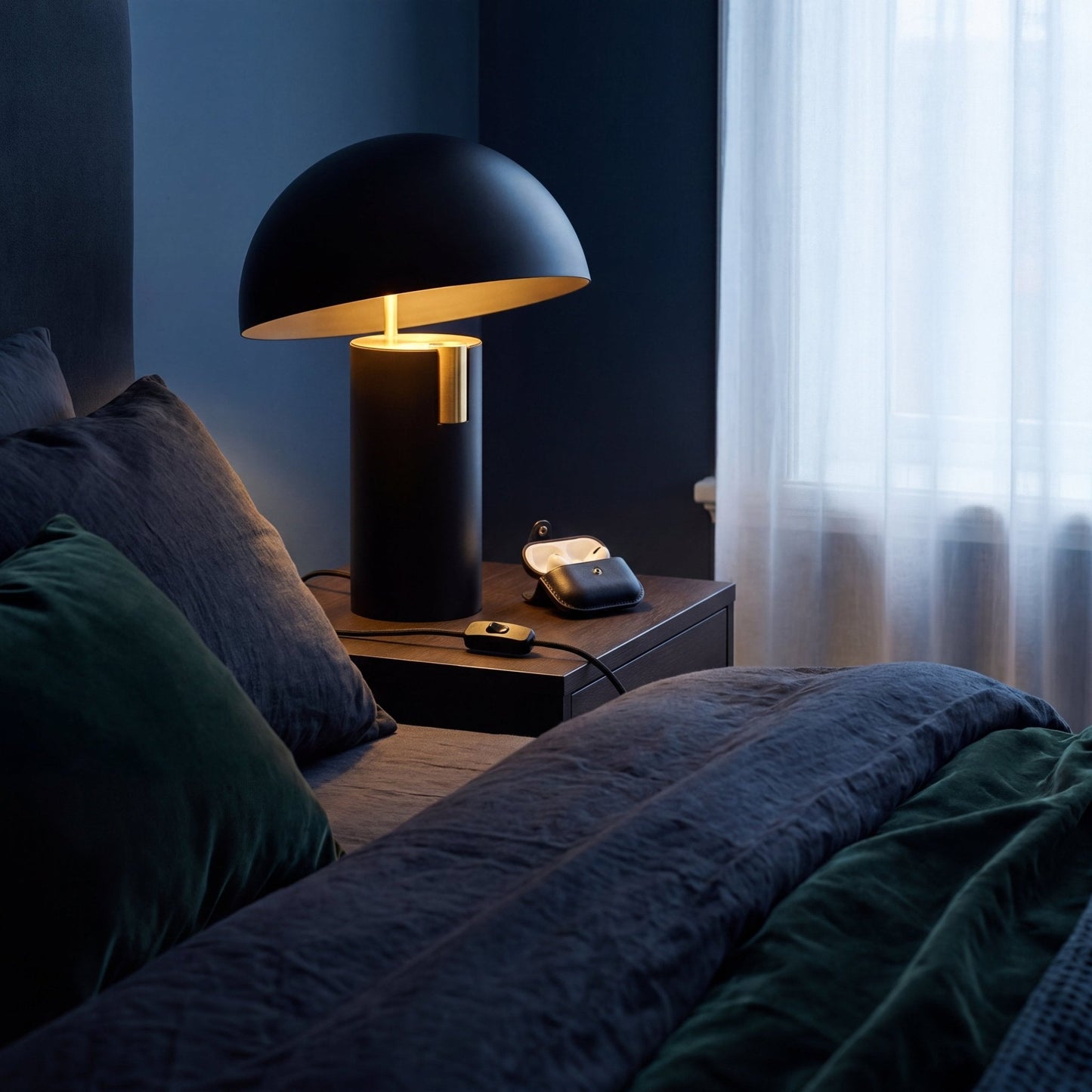Enso Matte Dome Table Lamp