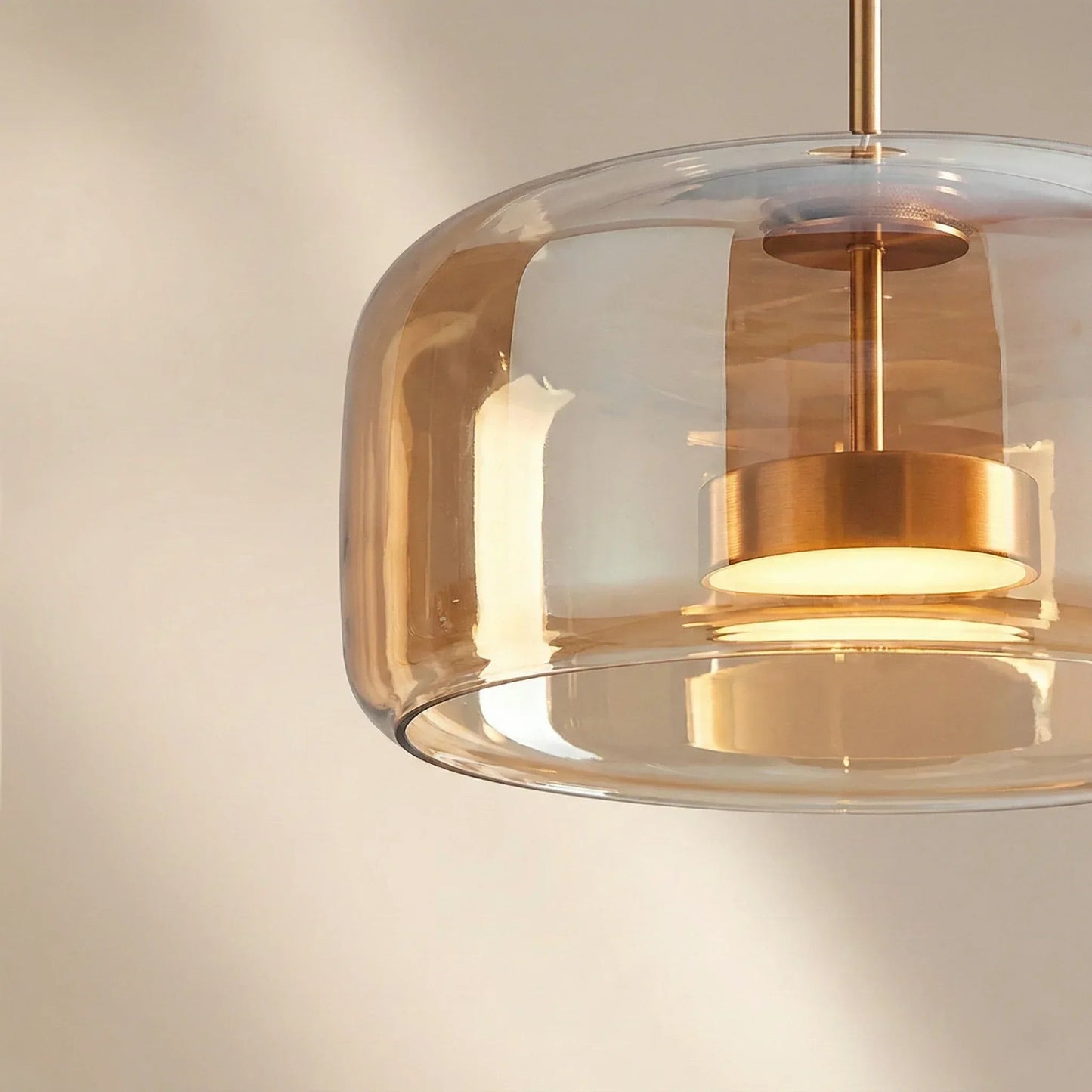 Vela Floating Glass Pendant Light
