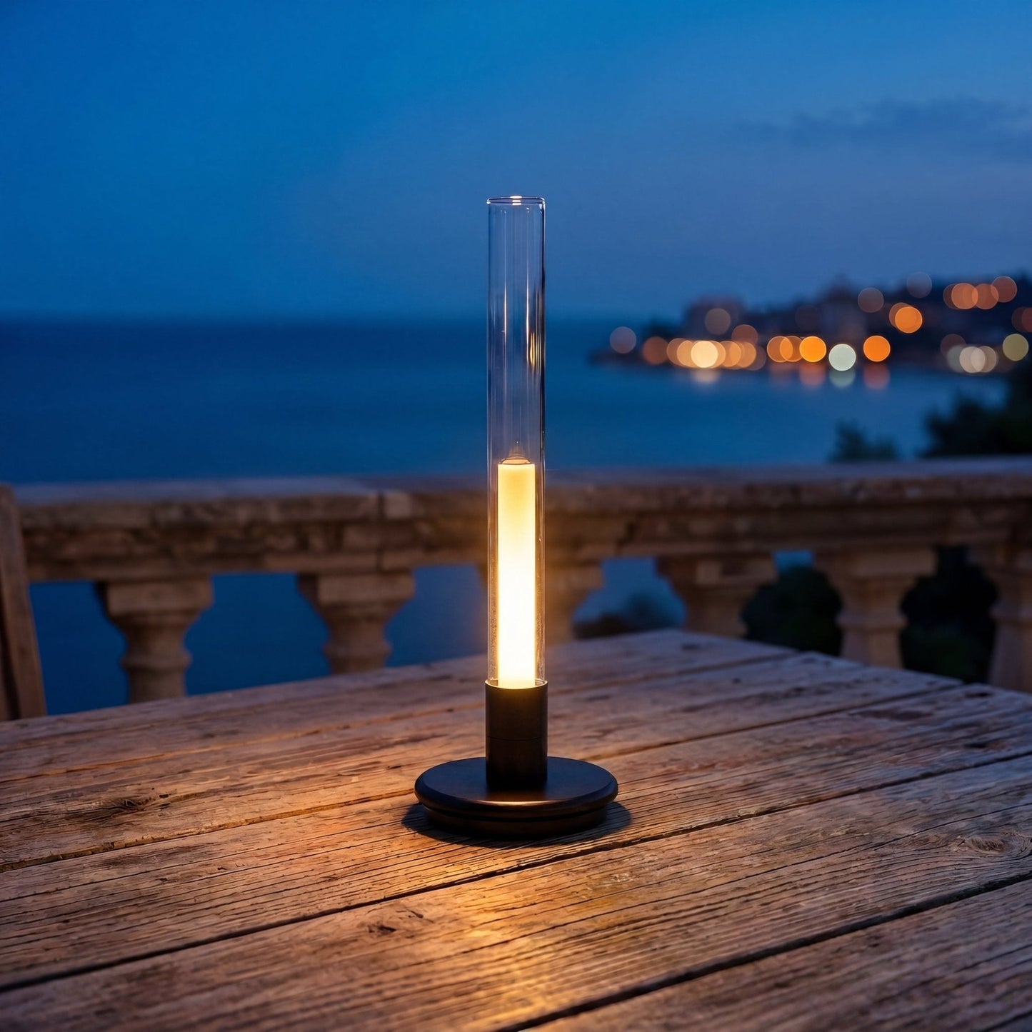 Vitra Cordless Glass Column Lamp