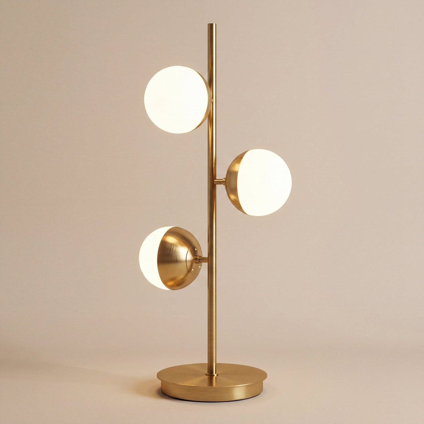 Blossom Gold Branch Glass Globe Lamp