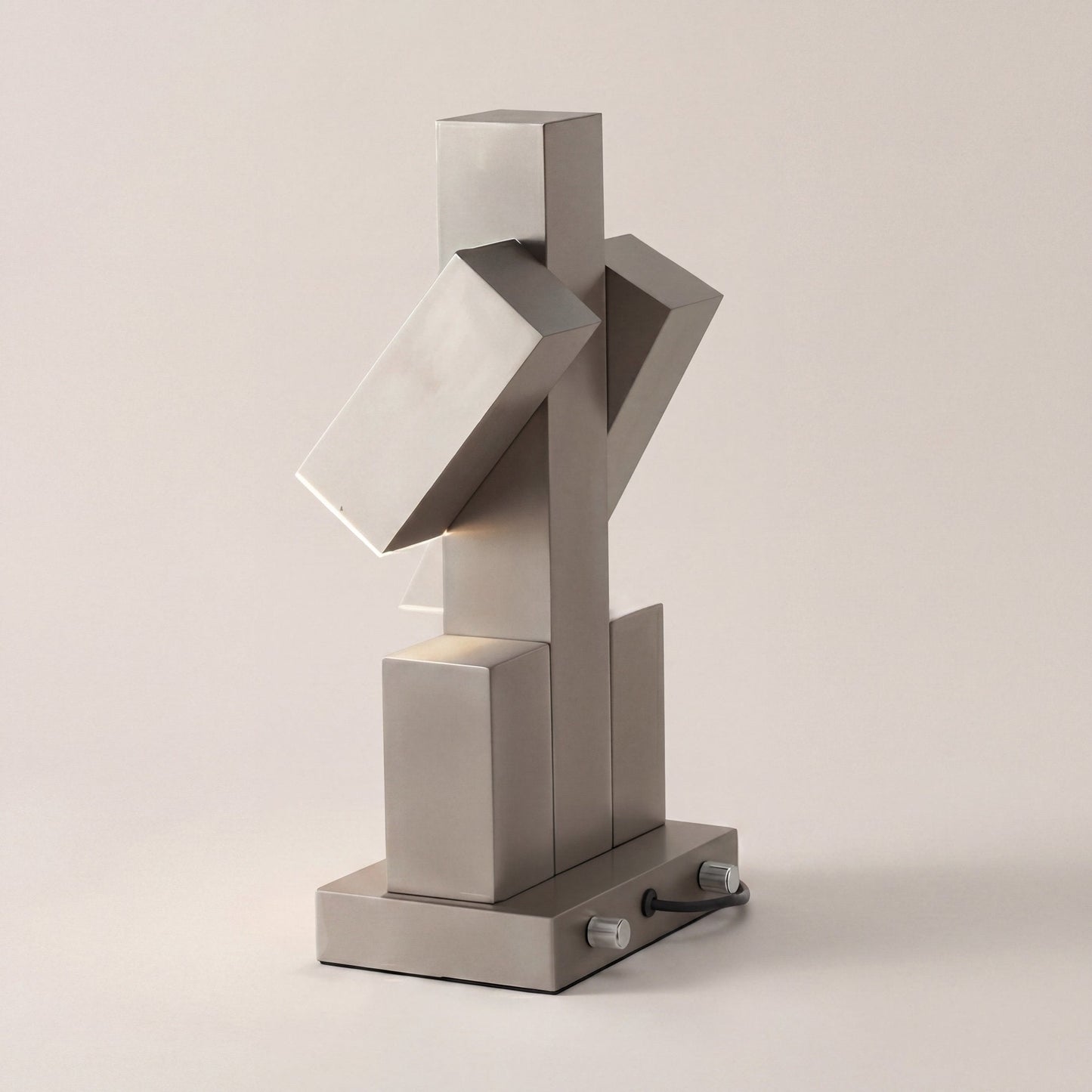 Citadel Brutalist Steel Table Lamp