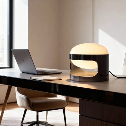 Chrome Capsule Lamp