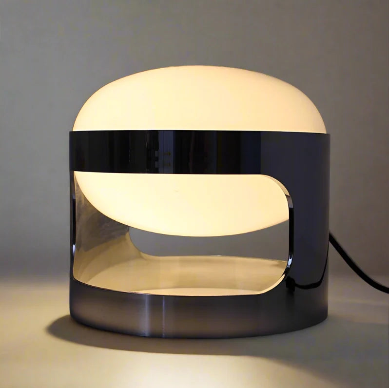 Chrome Capsule Lamp