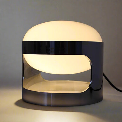 Chrome Capsule Lamp