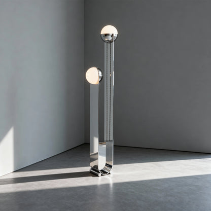 Chrome Orbit Lamp