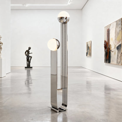 Chrome Orbit Lamp