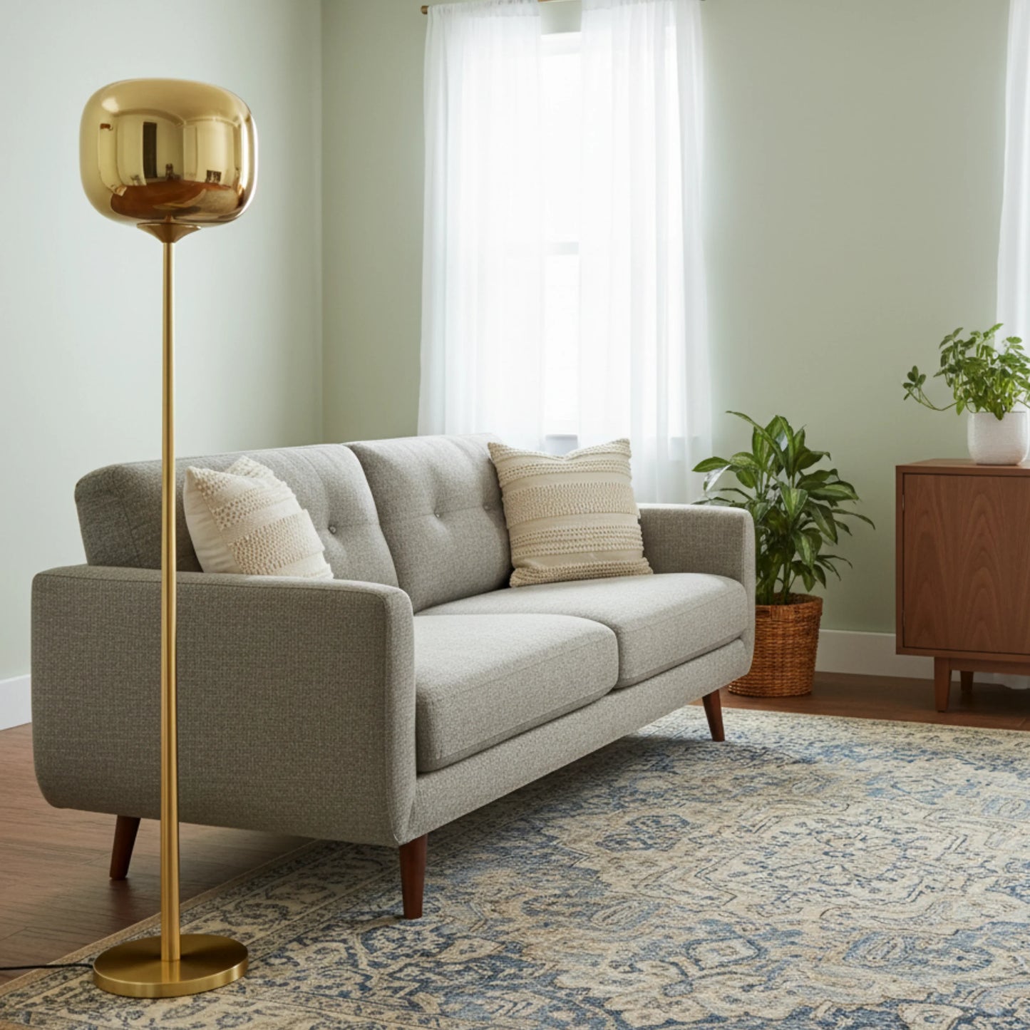 Dusk Dawn Floor Lamp