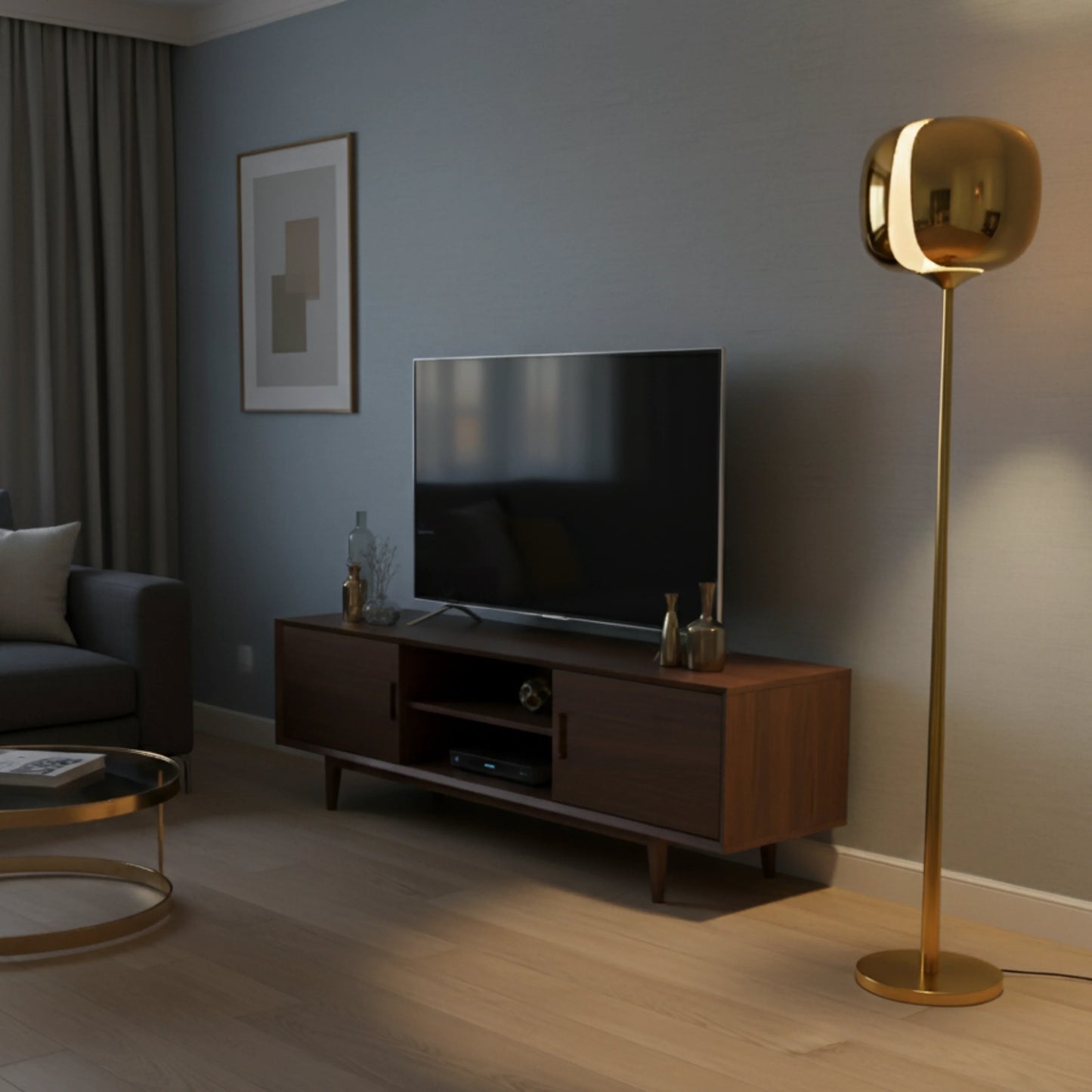 Dusk Dawn Floor Lamp