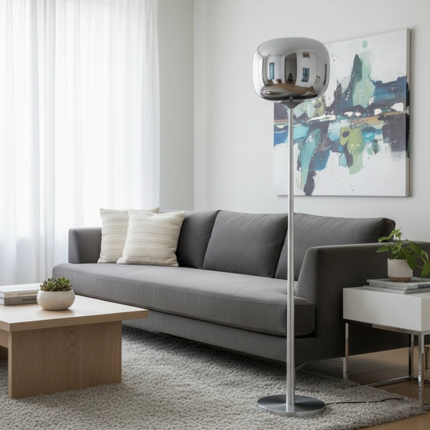 Dusk Dawn Floor Lamp