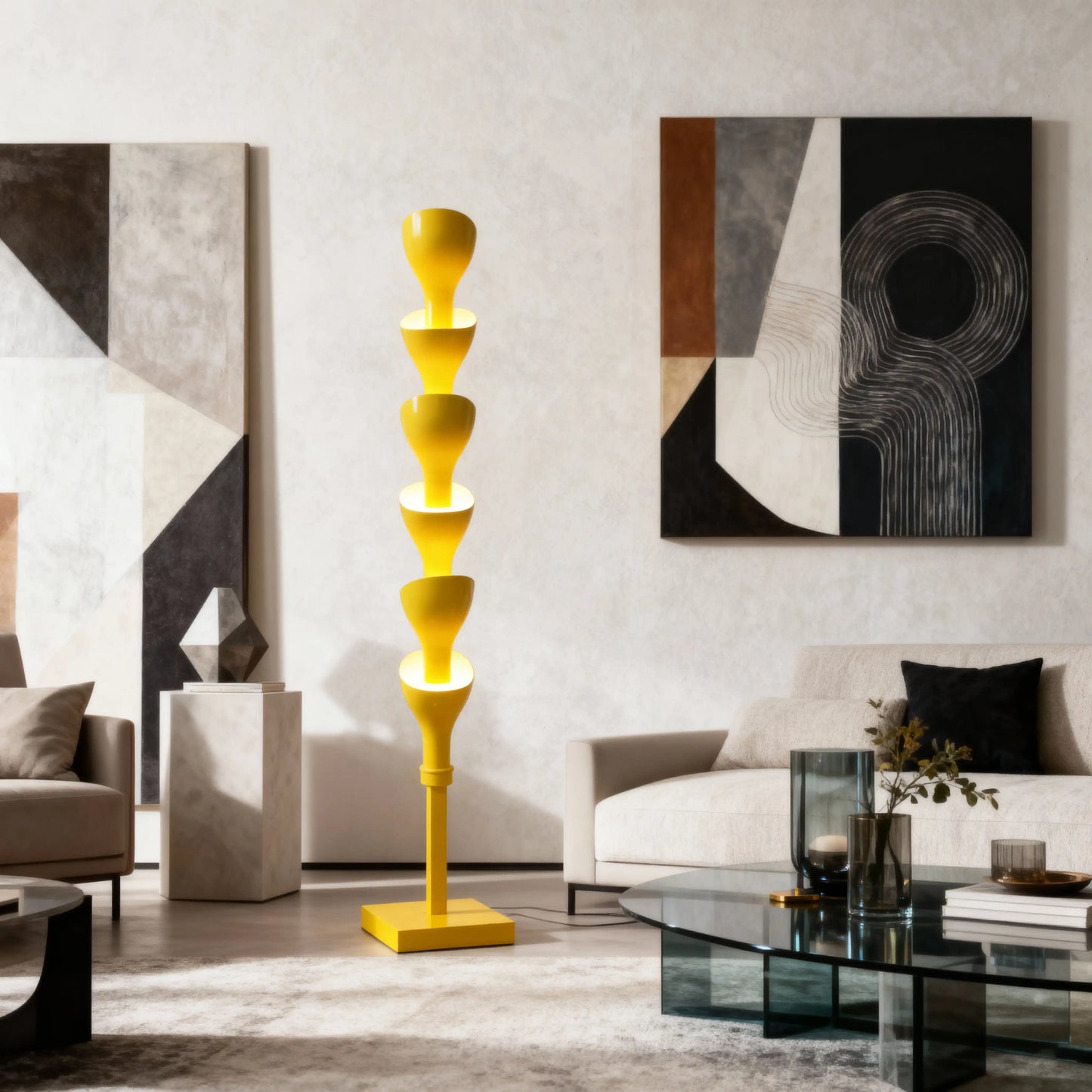 Floral Floor Lamp