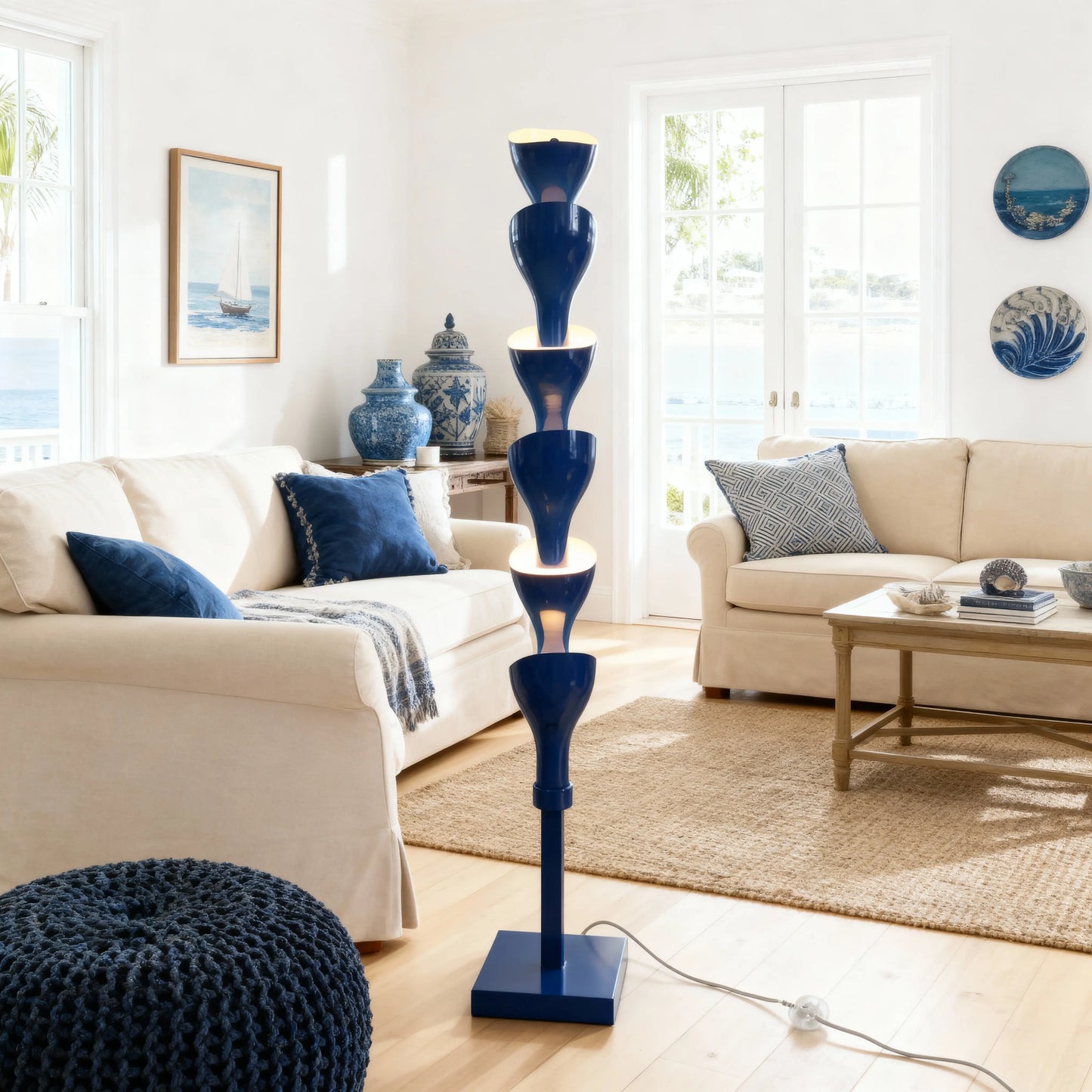 Floral Floor Lamp