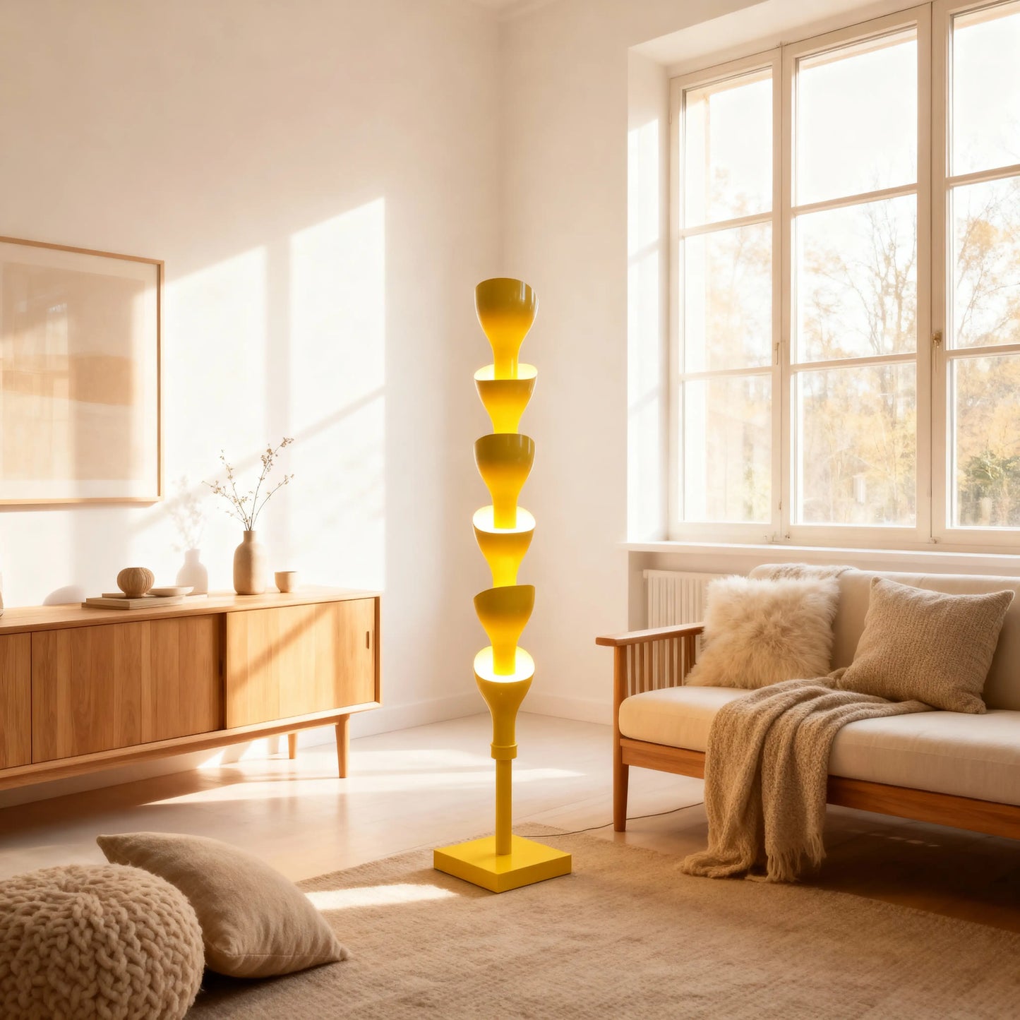 Floral Floor Lamp