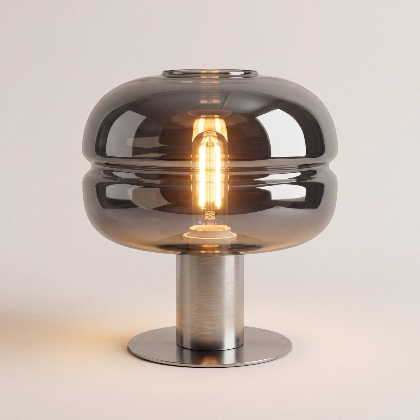 Graphite Mushroom Desk Lamp