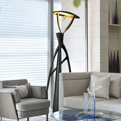 Humanoid Standing Tree Floor Lamp