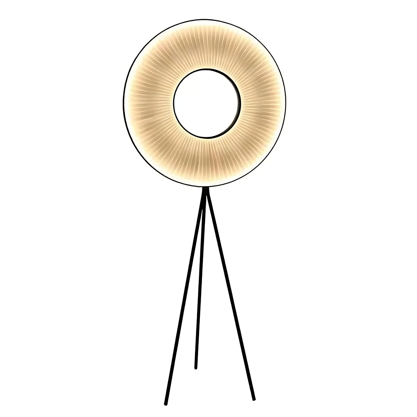 Iris Bahia Single Ring Floor Lamp