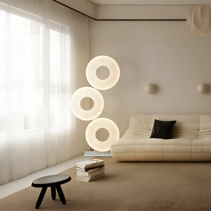Iris Triple Ring Floor Lamp