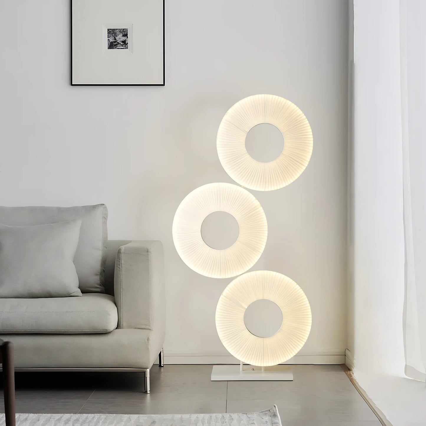 Iris Triple Ring Floor Lamp