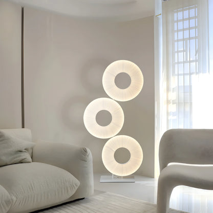 Iris Triple Ring Floor Lamp