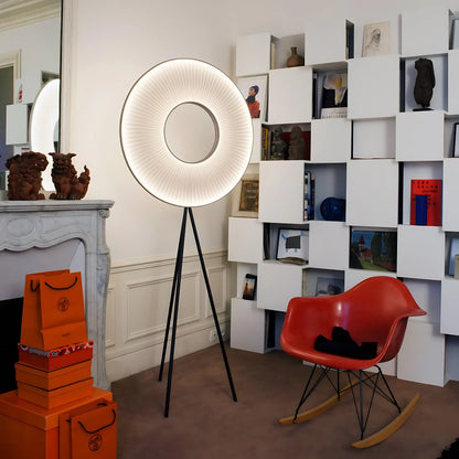 Iris Bahia Single Ring Floor Lamp
