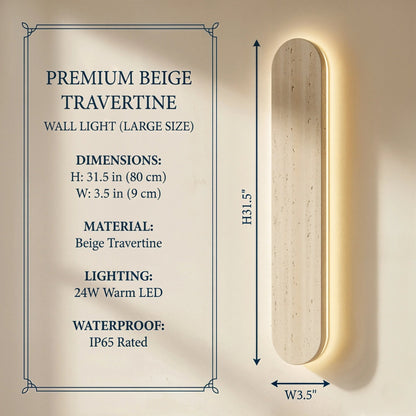 Monolith Stone Wall Light