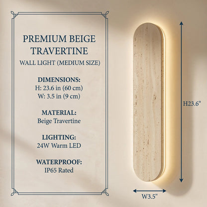 Monolith Stone Wall Light
