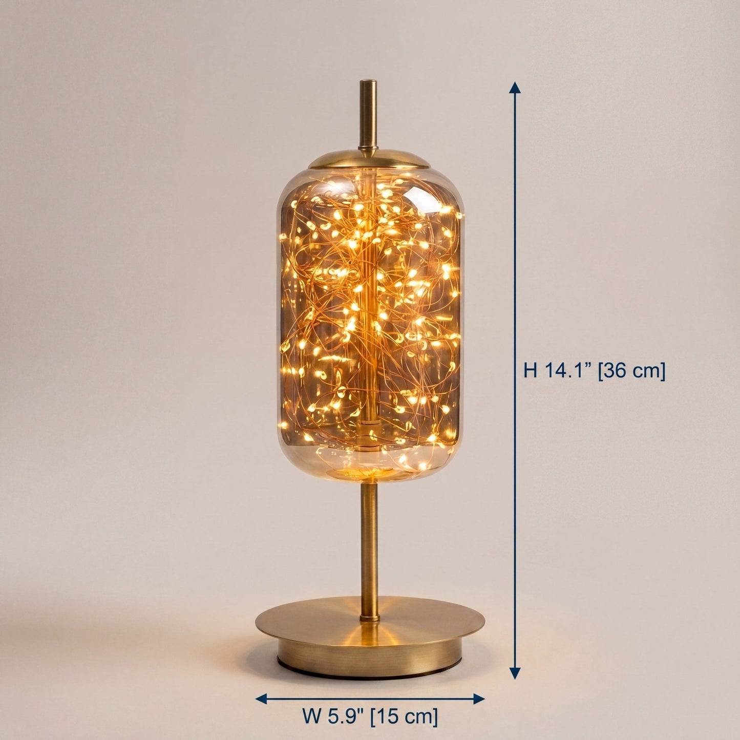Nebula Starlight Copper Wire Lamp