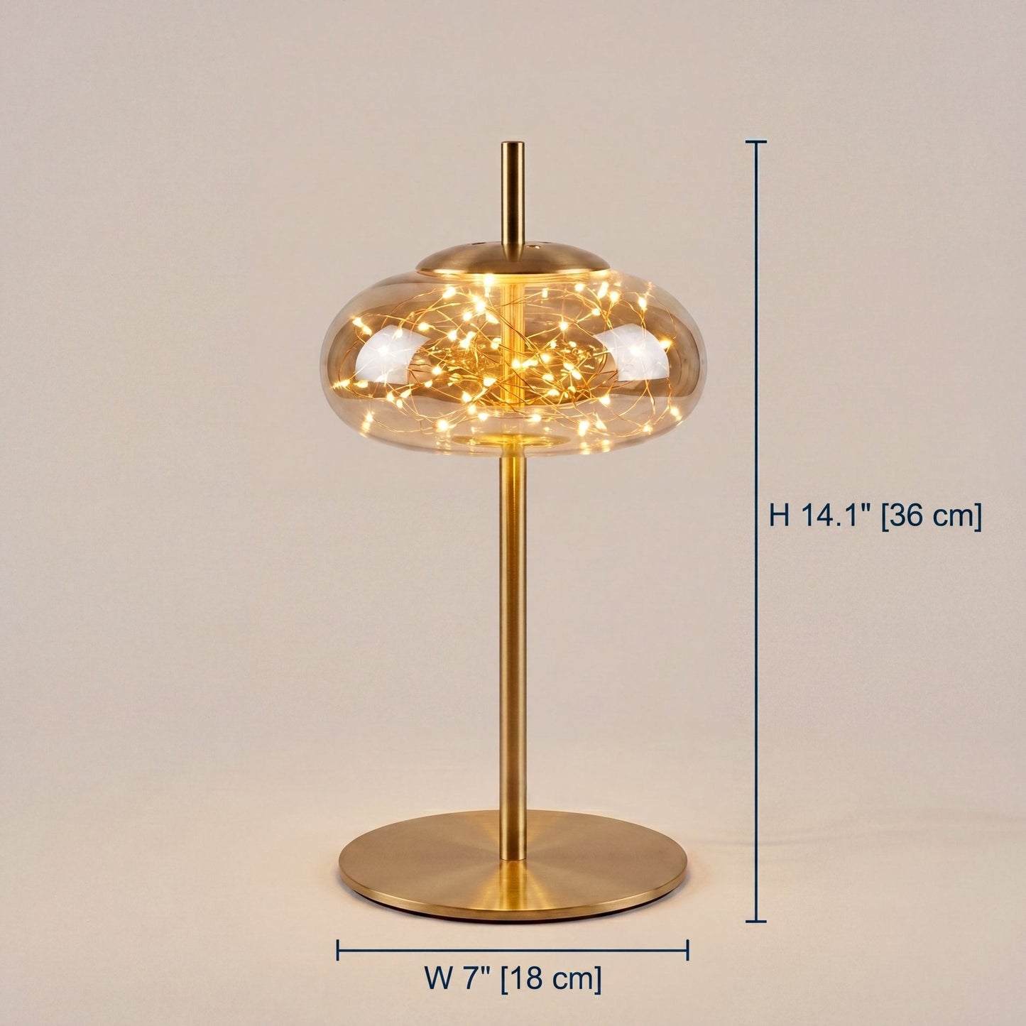 Nebula Starlight Copper Wire Lamp