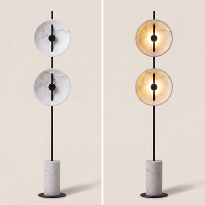 Lunar Eclipse Ceramic Floor Lamp