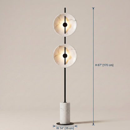 Lunar Eclipse Ceramic Floor Lamp