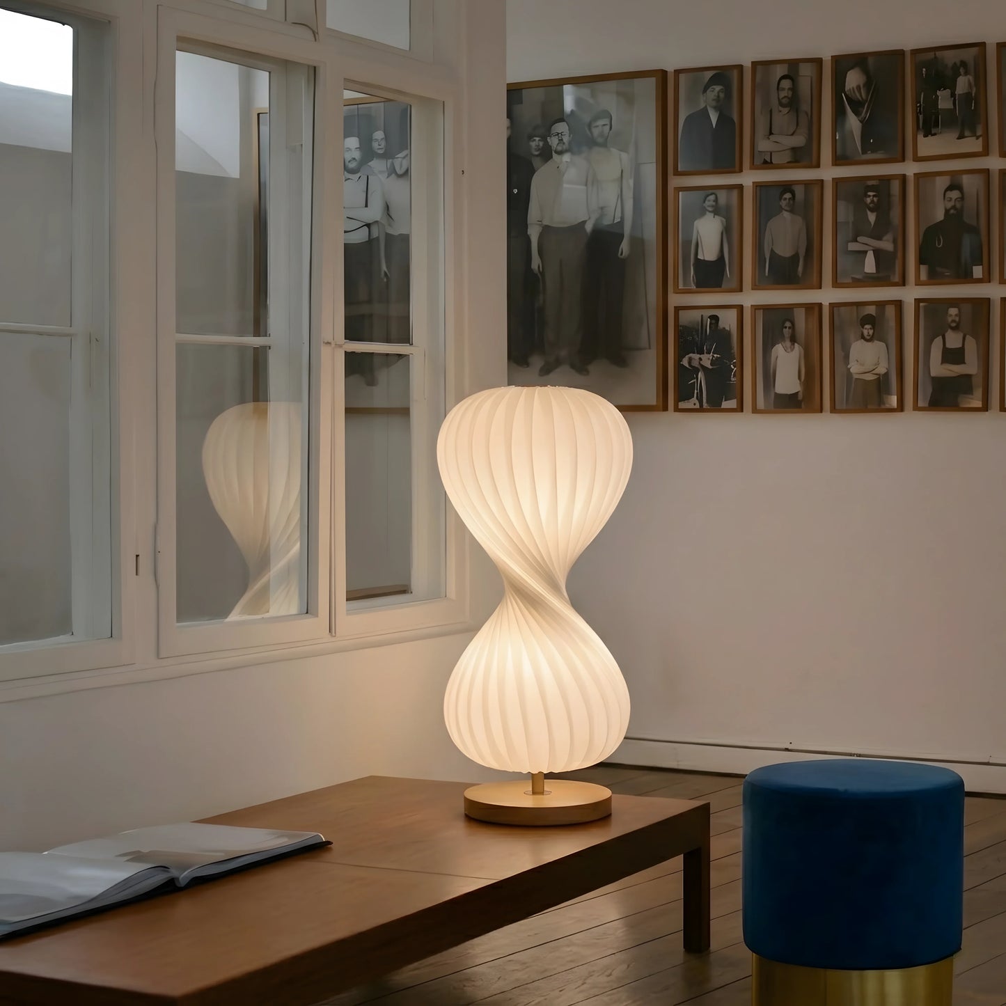 Ozawa Twisted Bamboo Lamp
