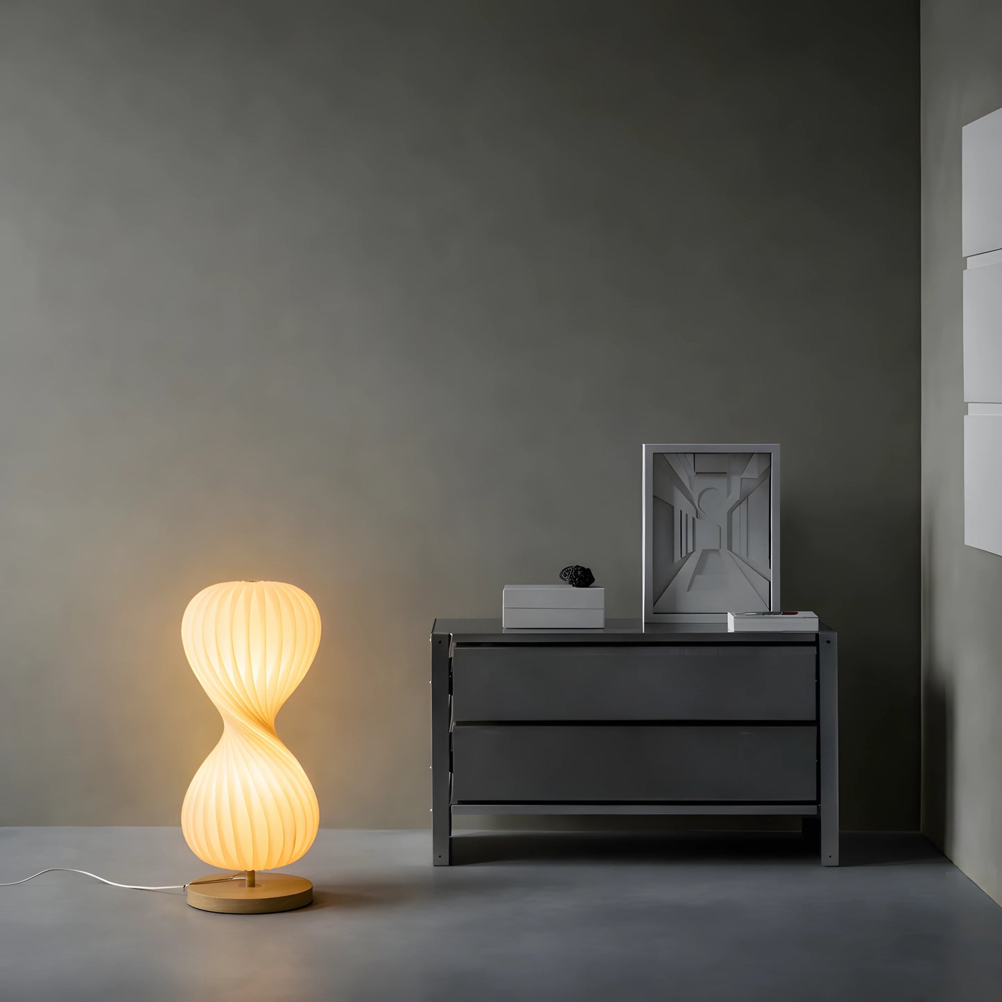 Ozawa Twisted Bamboo Lamp