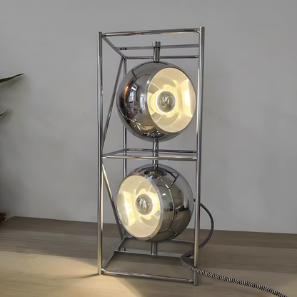 Chrome Spheres Table Lamp