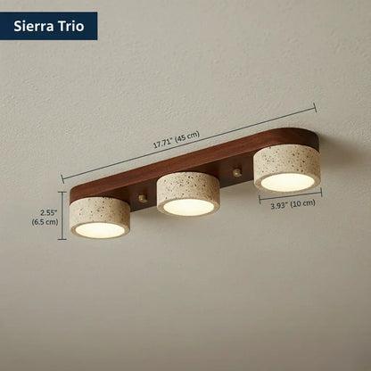 Sierra Stone Spotlight Ceiling Light